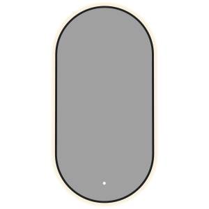Зеркало Aquanet Контур 00367645 LED подсветка, черное, 60x120