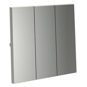 Клавиши для 3-клавишного выключателя Voltum S70 VLS000505 сталь