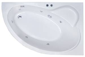 Акриловая ванна Royal Bath Alpine RB819102ST-R 170x100 с гидромассажем