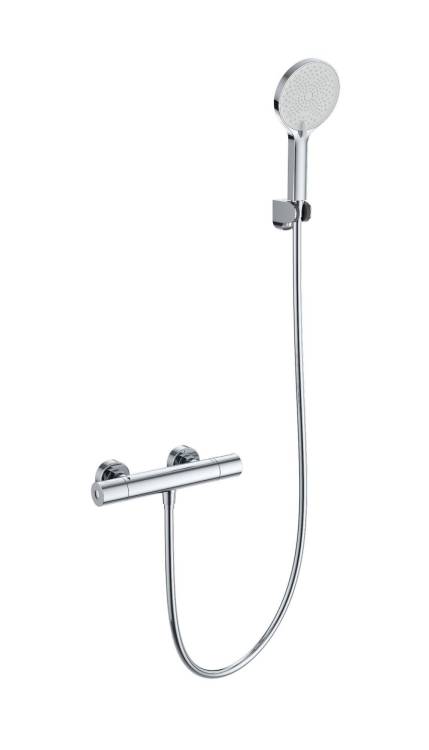 Смеситель для душа Wonzon & Woghand WW-B3013-A-CR с термостатом, хром