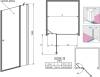 Душевая дверь в нишу Radaway EOS II DWJ 90 R фото 5