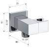 Настенный держатель Remer 337SBO белый матовый фото 2