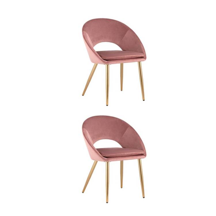 Набор из 2 стульев Stool Group Кензи KENZIE PINK X2 пыльно-розовый