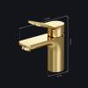 Смеситель для раковины Am.Pm X-Joy F85A02199 золото фото 10