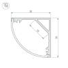 Профиль с рассеивателем Arlight SL-Kant-H30-2000 Anod+Opal 036846 фото 2