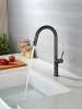 Смеситель для кухни AQUAme Cucina AQM9905GM с выдвижным изливом, металл фото 5
