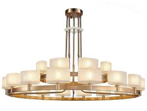 Подвесная люстра Newport Jessica 4338+16/C new gold