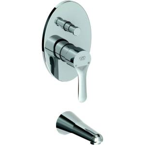 Смеситель для ванны GPD Felis MAB75 с внутренней частью