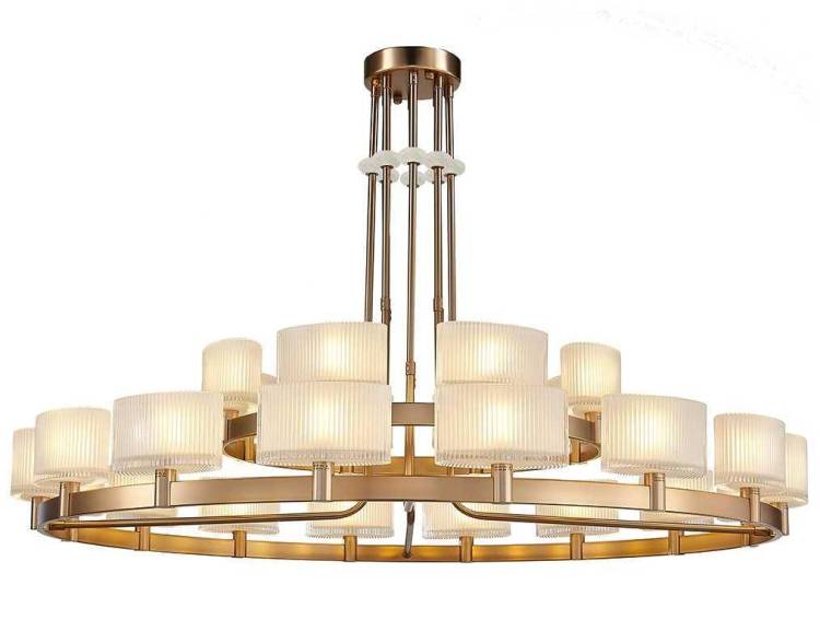 Подвесная люстра Newport Jessica 4338+16/C new gold
