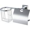 Держатель для туалетной бумаги и освежителя воздуха Savol 95 S-R09551 хром