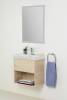 Тумба под раковину Belbagno Neon NEON-600-1C-SO-PB 57.2x34.6x55 Pino Bianco подвесная с одним выкатным ящиком, с доводчиками фото 6