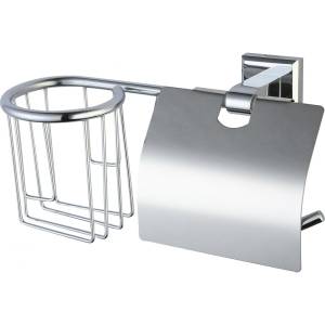 Держатель для туалетной бумаги и освежителя воздуха Savol 95 S-R09551 хром