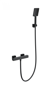 Смеситель для душа Wonzon & Woghand WW-B2062-A-MB с термостатом, черный матовый