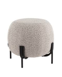 Пуф Stool Group Флик vd-flik-tr-beige серо-бежевый, букле