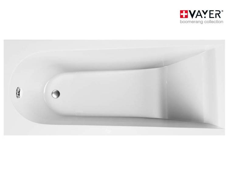 Акриловая ванна Vayer Boomerang Гл000023945 без каркаса, 150x70