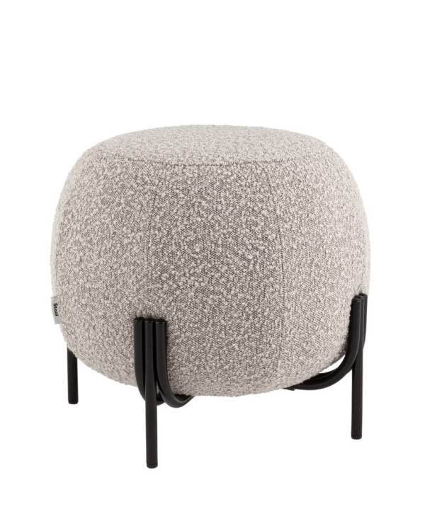 Пуф Stool Group Флик vd-flik-tr-beige серо-бежевый, букле