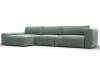 Диван угловой Лига Диванов Лига-066 131218L Зеленый