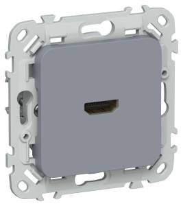 Розетка HDMI IEK Flite FI-H10-K35 маренго