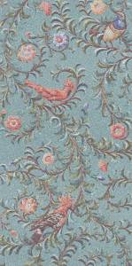 Панно Kerama Marazzi Райский сад KMP2STA004BR3X бирюзовый матовый обрезной (из 3-x частей 60x119.5x0.9) 180x119.5