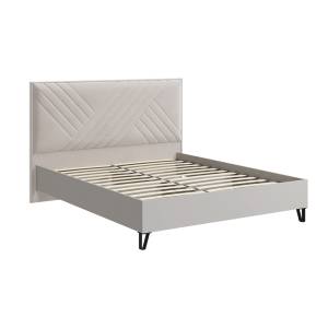 Кровать МЛК Кашемир Н1447187 с основанием и мягким изголовьем 160x200