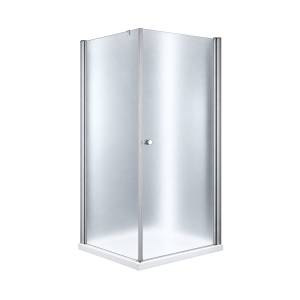 Душевой уголок Cezares ELENA-W-A-1-80-P-Cr-R профиль хром, стекло матовое, 80x80x195