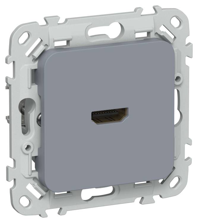 Розетка HDMI IEK Flite FI-H10-K35 маренго