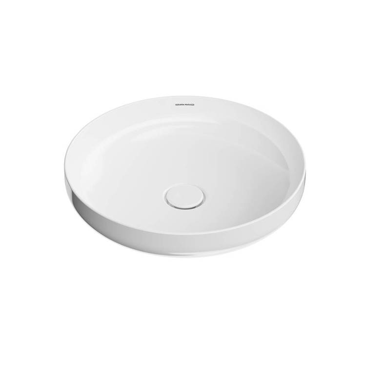 Раковина Kerama Marazzi Safi (Сафи) KMSFWb46GWh0 белая глянцевая, 46 см