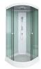 Душевая кабина Arcus Style S-30 80x80x215, фронтальные стекла - матовые фактурные, задние - белые матовые