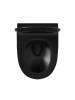 Унитаз подвесной Watersense Milana Pro Vortex W00160 безободковый, сиденье микролифт, черный матовый фото 14