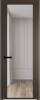 Межкомнатная дверь Profil Doors 2 AGP цвет профиля Деорэ, стекло безопасное 6 мм ромб серебро 600x2000