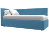 Кровать Лига Диванов Лига-039 123643L голубой левая 90x200