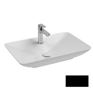 Раковина Isvea SistemaY Soft 10SY50065SV-2N черный матовый, 64.4x39.5