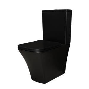 Унитаз напольный Gid Cuadrado 62252Y Tn2184Bm черный матовый