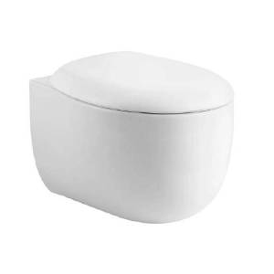 Унитаз подвесной Aquatek Альтаир AQ1980-00 безободковый, с крышкой-сиденьем микролифт