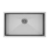 Мойка кухонная Paulmark Gerberg 74 Uni PM257444-BS Брашированная Сталь, 74x44