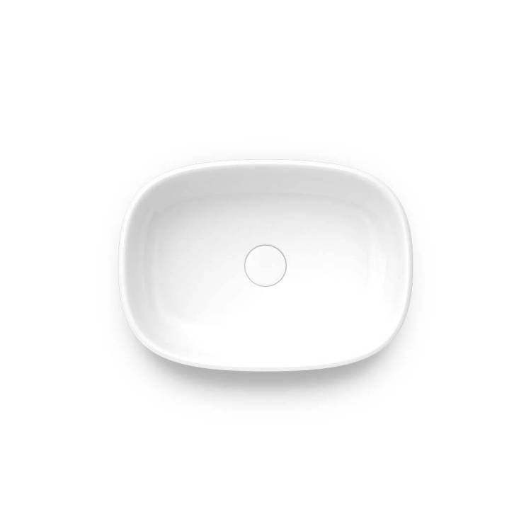 Мебельная раковина Kerama Marazzi Circo 50 накладная, белая глянцевая