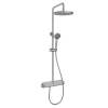Душевая стойка Sancos Teo SC11002CH c термостатом, 3 режима, хром