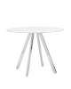 Стол обеденный Stool Group Хьюстон DT-954-W-100 DUAL белый стеклянный 100x100x76