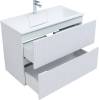 Тумба под раковину Aquanet Джейн 90 313287 белый матовый фото 4