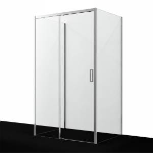 Душевой уголок Wasserkraft Main (Майн) 41S21 профиль хром, стекло прозрачное, 120x90x200