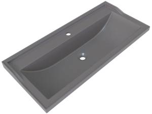 Раковина Stella Polar Флур SP-00001759 серая, 100x45