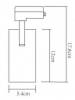 Светильник Arte Lamp REGULUS A4568PL-1BK фото 2