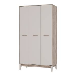 Шкаф БТС МЕБЕЛЬ Скандика 00-00161294 дуб смоки/кашемир