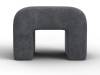 Пуф Лига Диванов Пуф 008 132521 BRUT 16 темно-серый фото 2