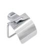 Держатель для туалетной бумаги Bath Plus Opus OP-97910 с крышкой серый