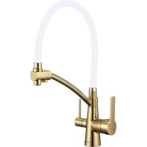 Смеситель для кухни Savol S-L1805B-02 с гибким изливом