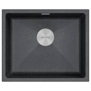 Мойка кухонная Paulmark Lumi 55Uni LU55-DG Графит, 55.5x46