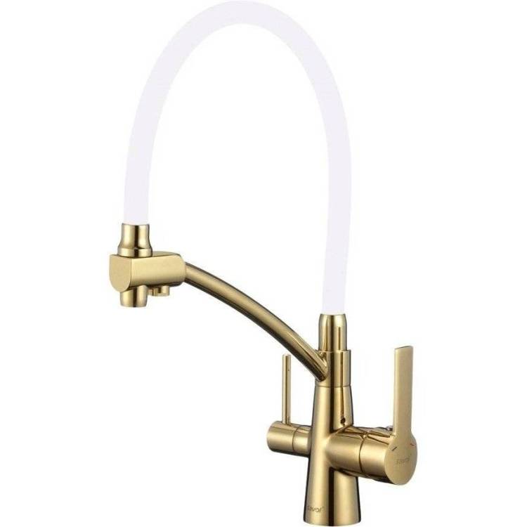 Смеситель для кухни Savol S-L1805B-02 с гибким изливом