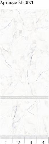 Панель ПВХ Panda Uno Мрамор SL-0071 270x25x0.8