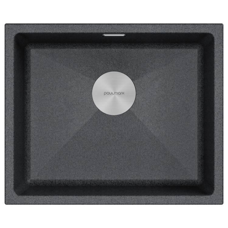 Мойка кухонная Paulmark Lumi 55Uni LU55-DG Графит, 55.5x46